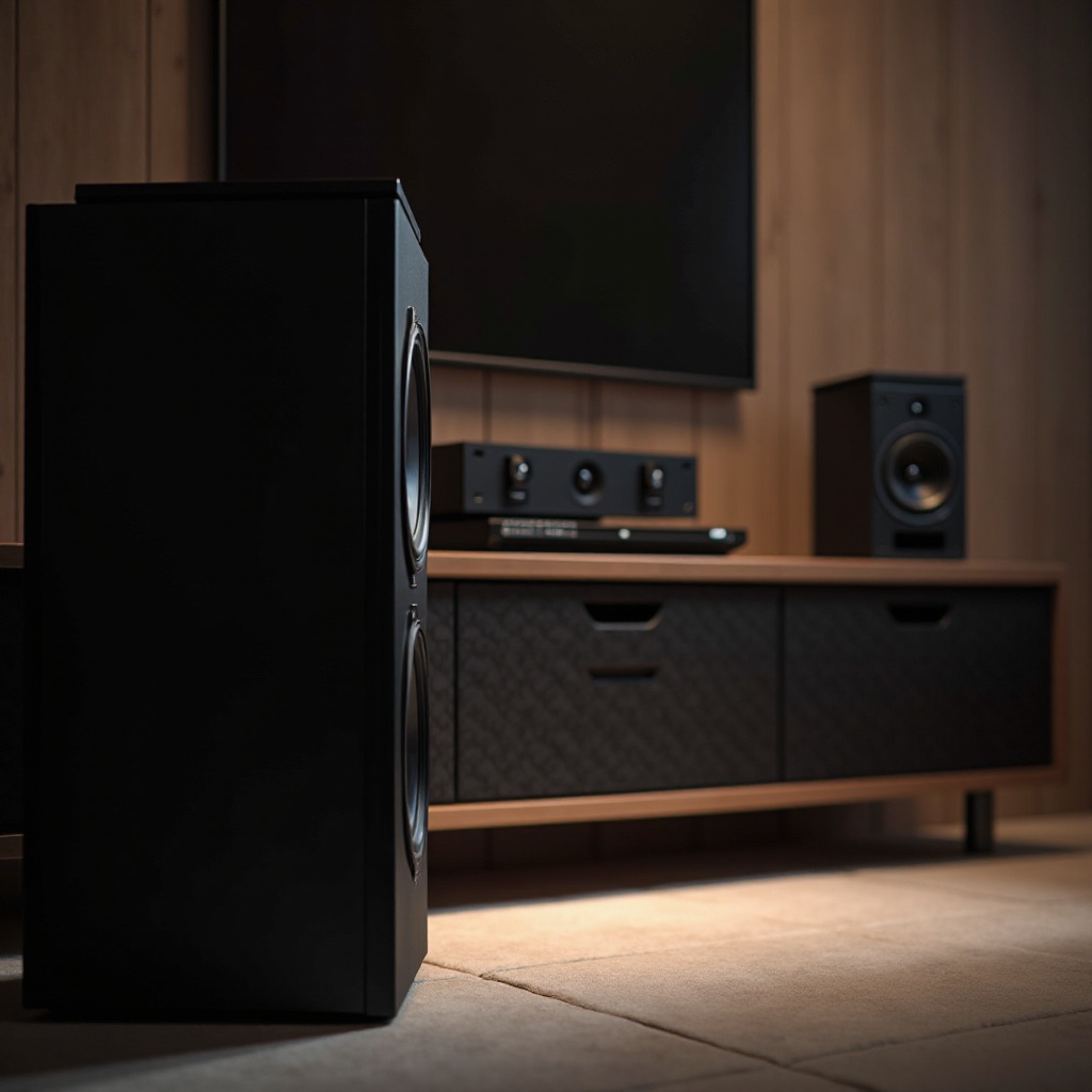 hoe de subwoofer aan te passen