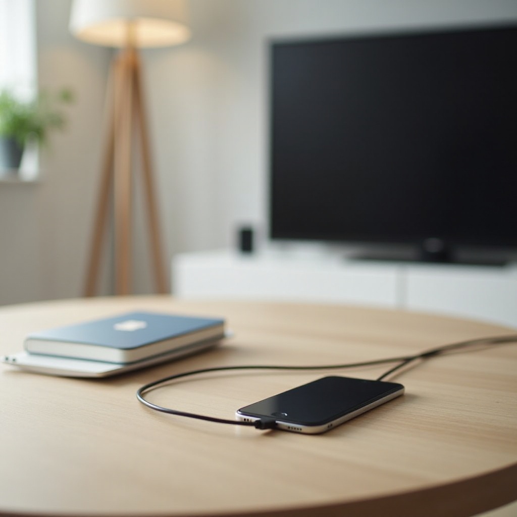 iPhoneをUSBでテレビに接続する方法