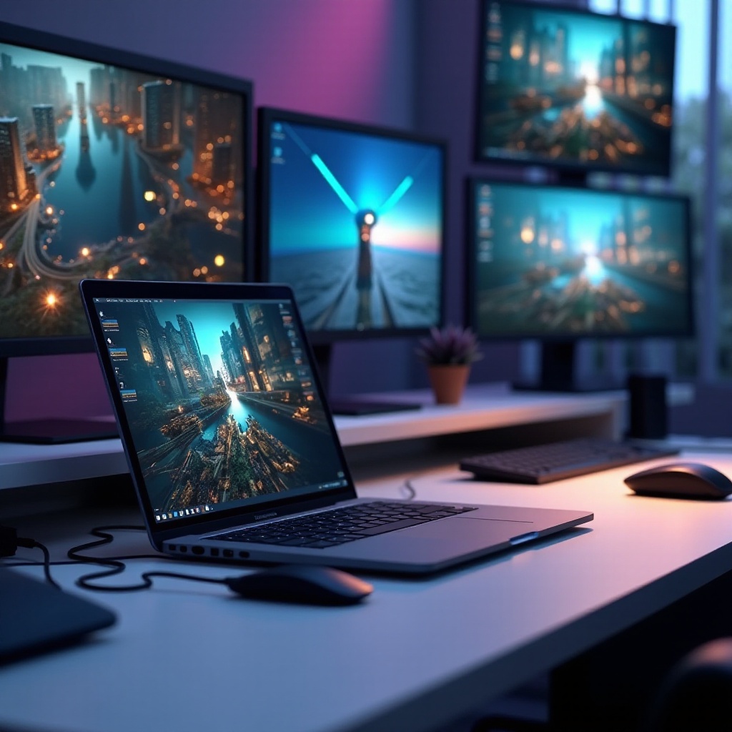 laptopdock voor meerdere monitoren