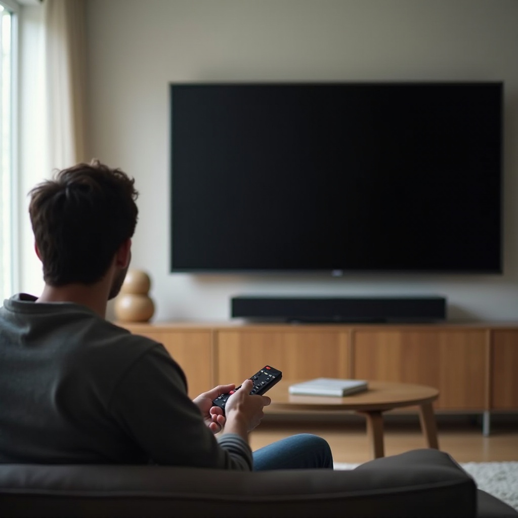 Zwart scherm op Sony Bravia
