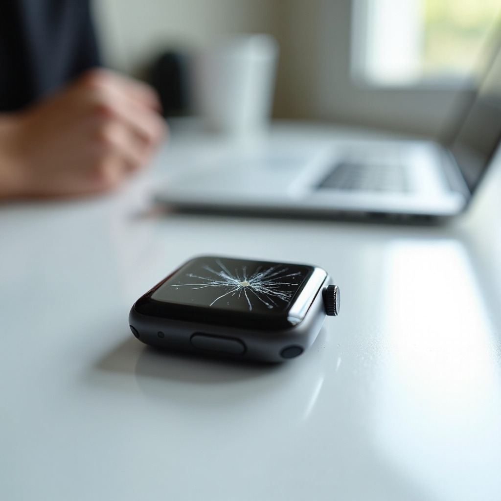 penggantian layar jam pintar apple