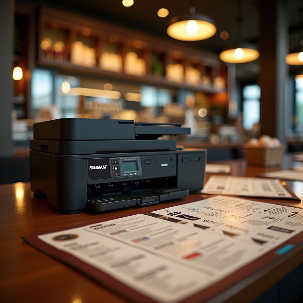 레스토랑 메뉴용 최고의 프린터