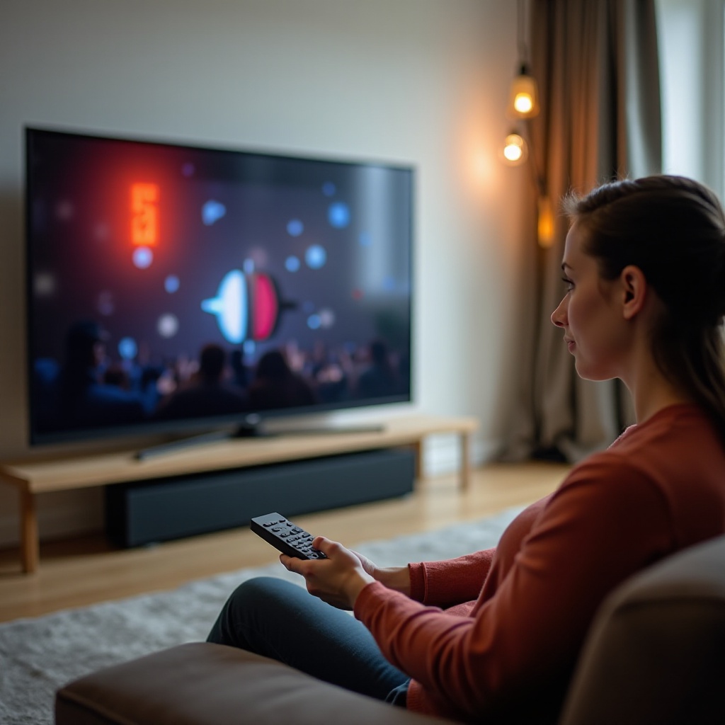 Soundbar ja televisio eivät ole synkassa