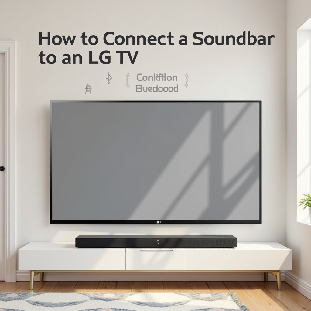 LG TV에 사운드바를 연결하는 방법