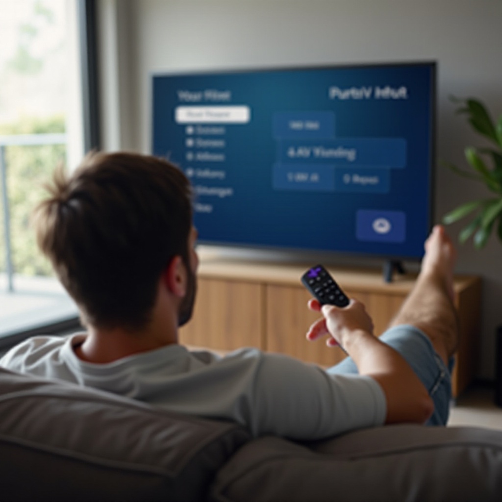 hoe verander je de tv-ingang op een Roku TV