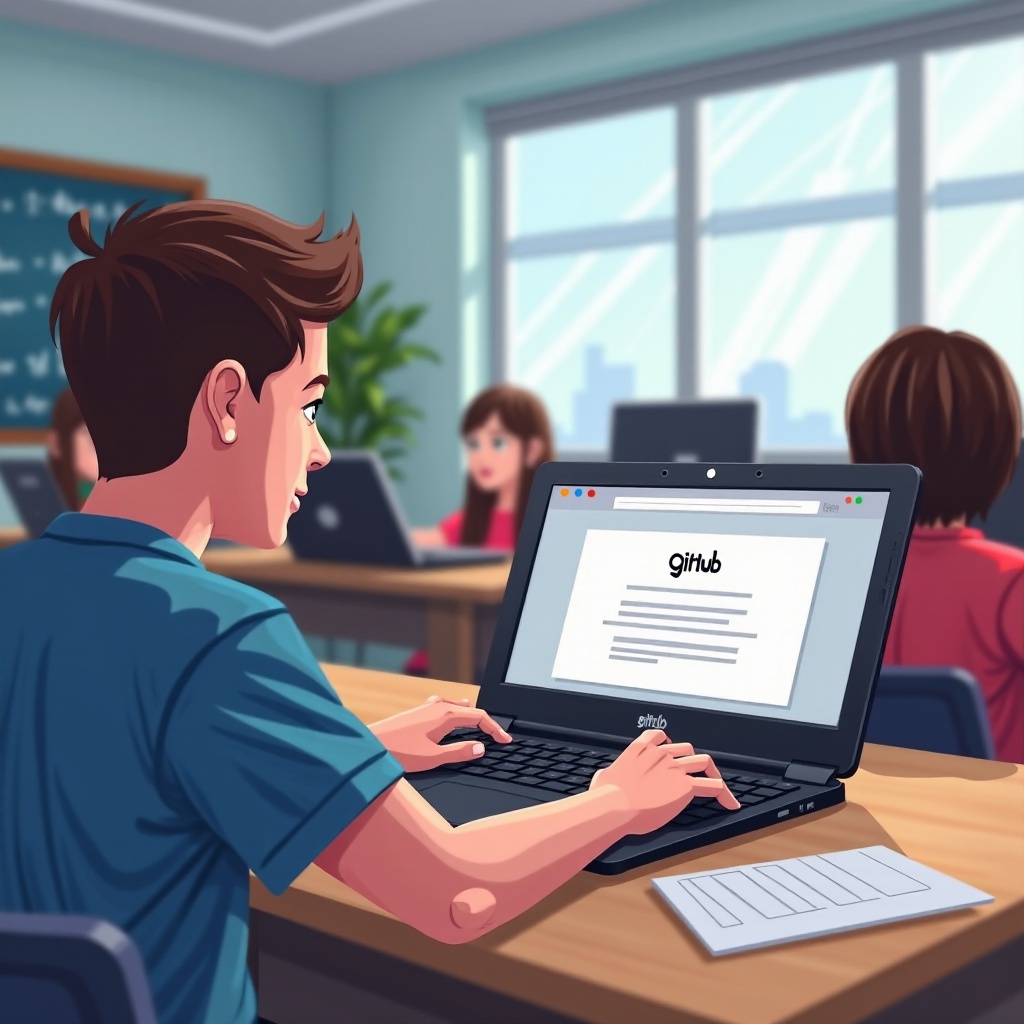 jak odblokować github na szkolnym chromebooku 40 sek