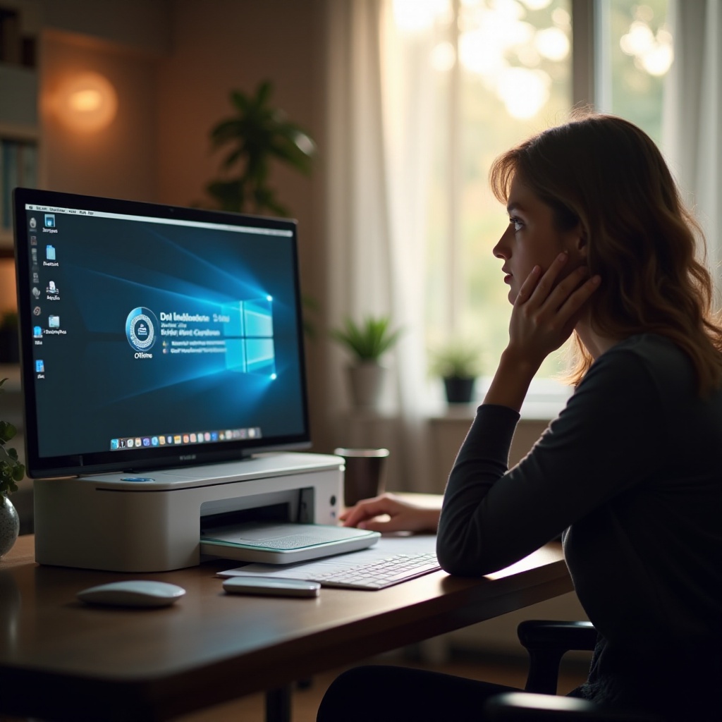 printers blijven offline gaan