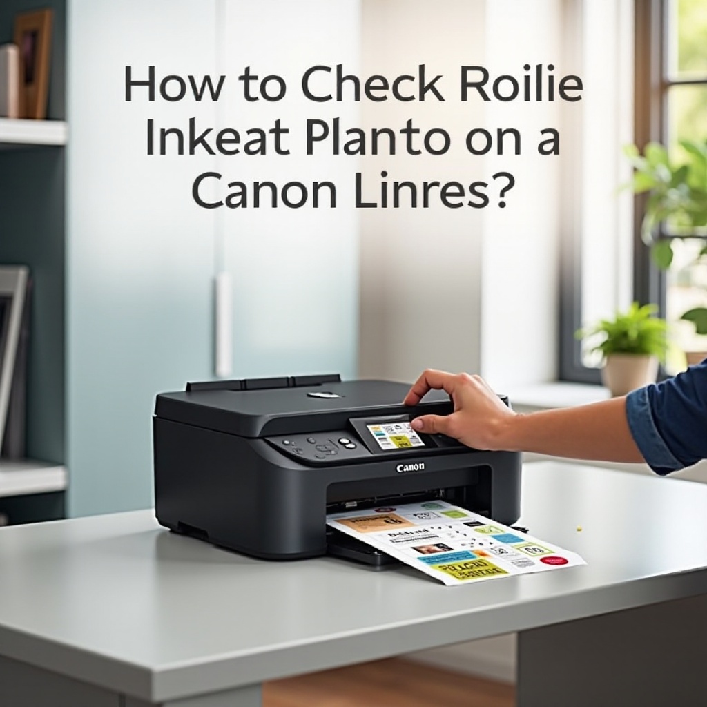 hoe controleer ik de inktniveaus op mijn Canon-printer