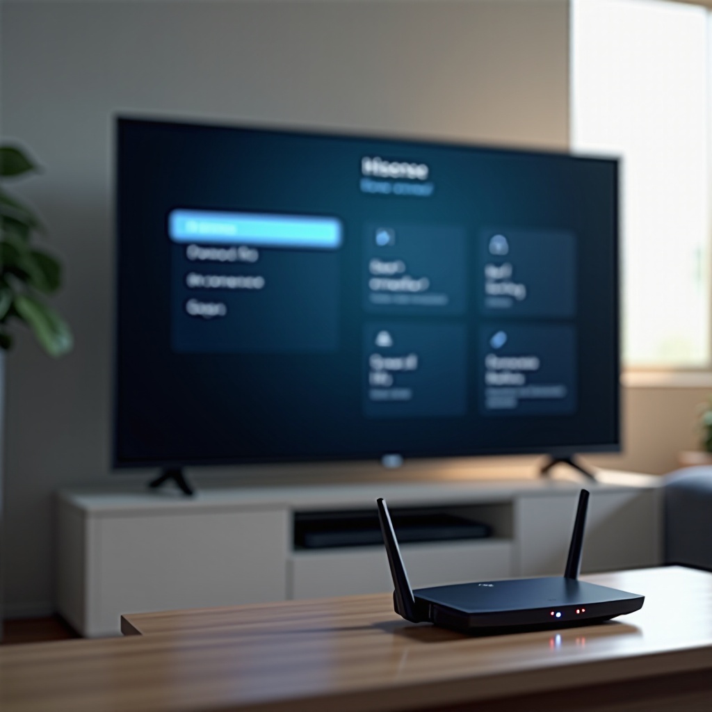 hisense roku tv not connecting to wifi
