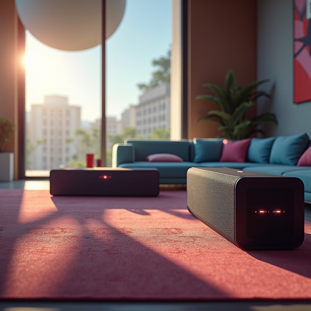 JBL-luidsprekers synchroniseren