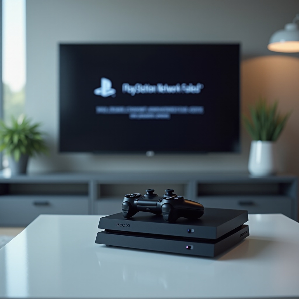 Miksi PS5:ni näyttää 'PlayStation Network failed'?