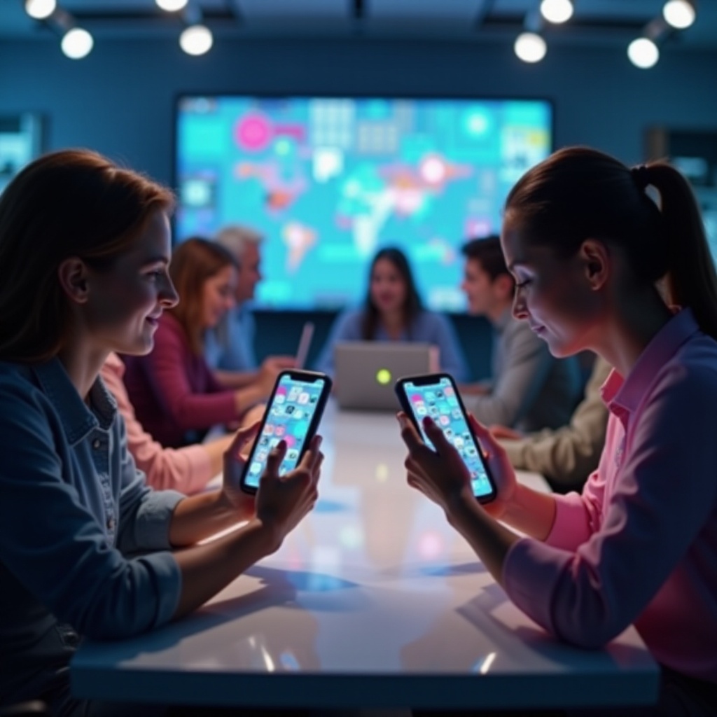 obrolan grup Android dengan iMessage