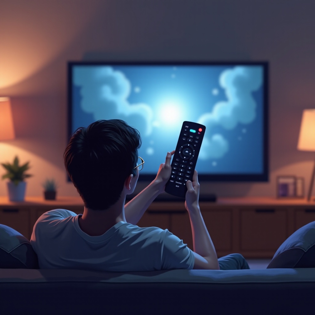 삼성 TV의 리모컨 볼륨이 작동하지 않음