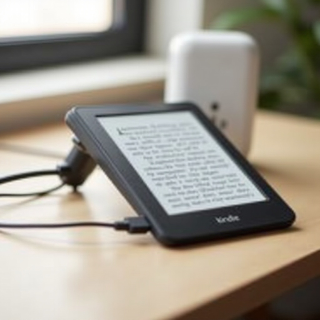 Kindle Paperwhite 충전 방법