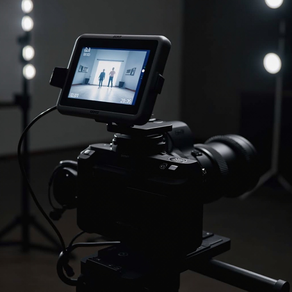 a7siii monitor show recording