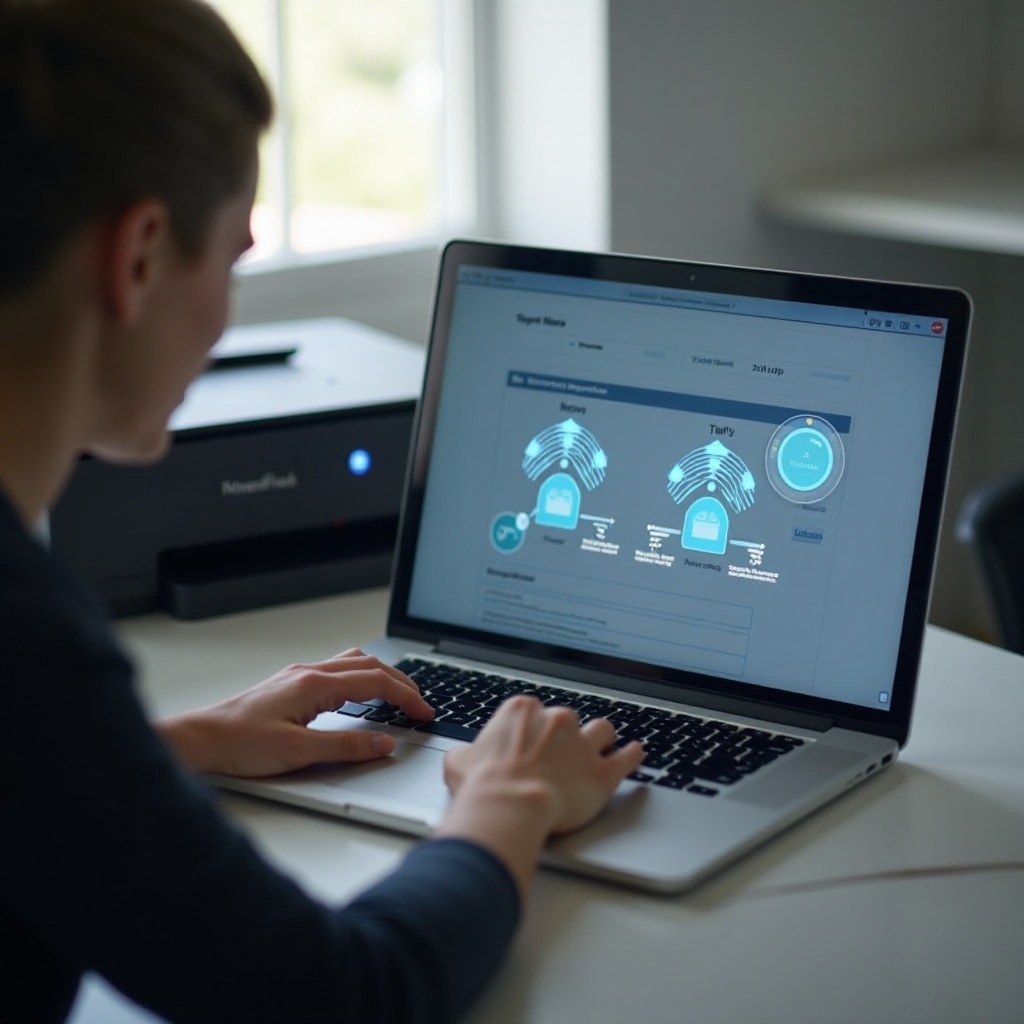 printer maakt geen verbinding met wifi
