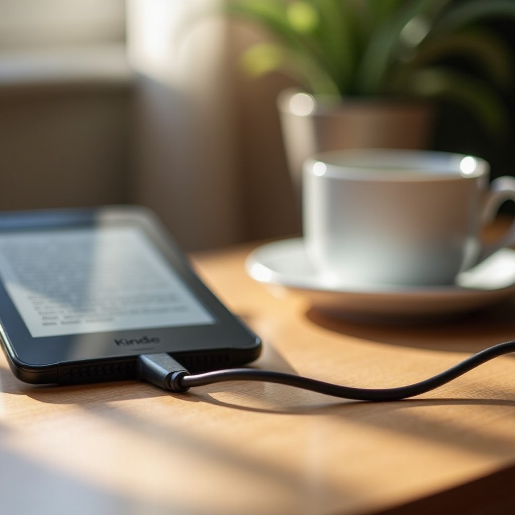 Kindle Paperwhiteの充電方法
