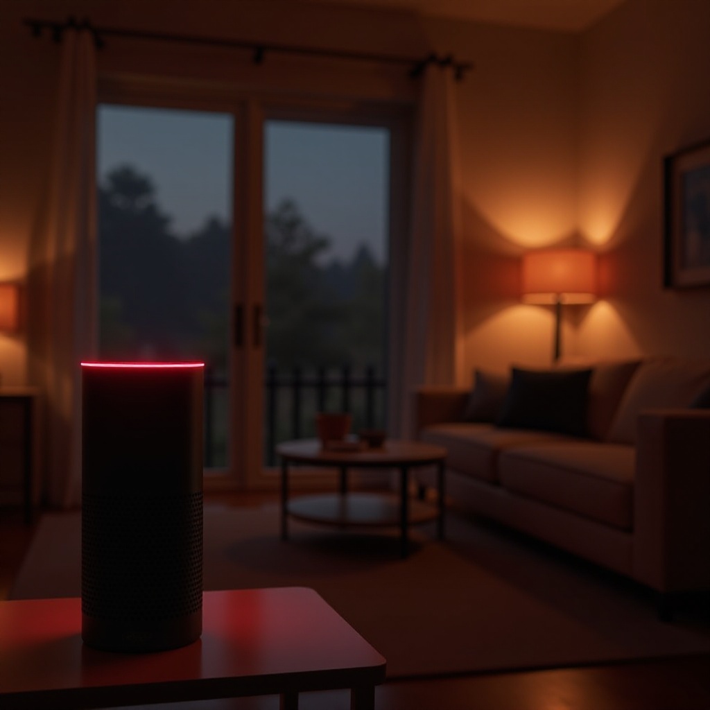 หมายความว่าอย่างไรเมื่ออเล็กซ่าเป็นสีแดง