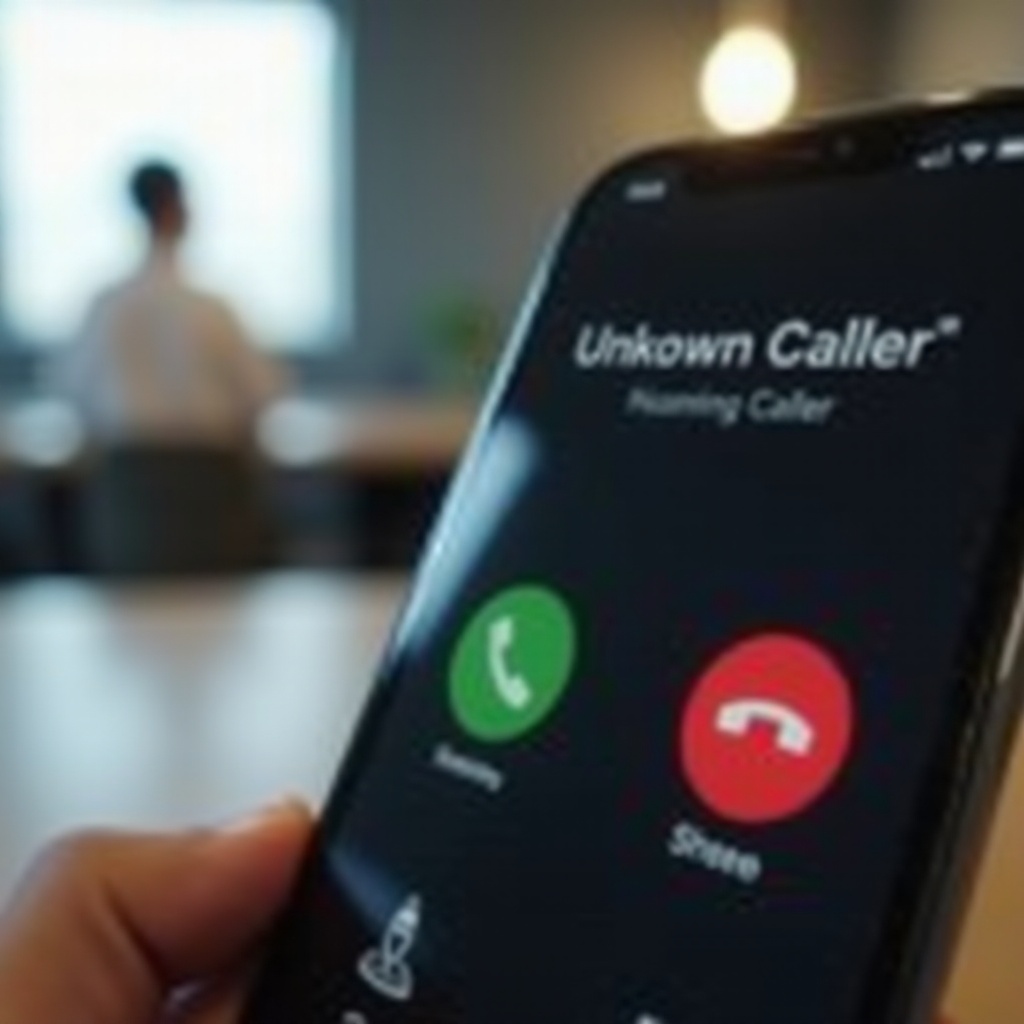 iPhone näyttää numeron sijaan tuntemattoman soittajan