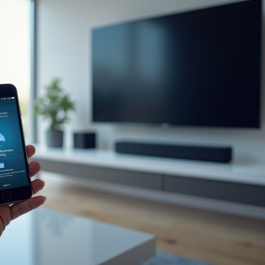 sparuj soundbar Vizio przez Bluetooth