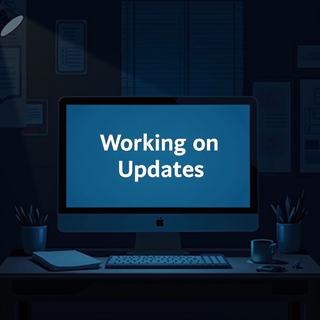 computer blijft hangen bij het werken aan updates