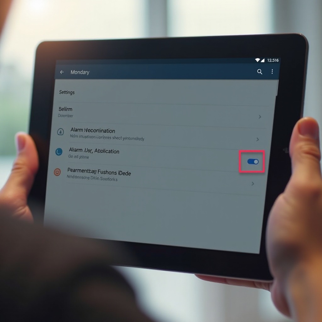 Alarm synchronisatie op tablet en telefoon uitschakelen bij Android