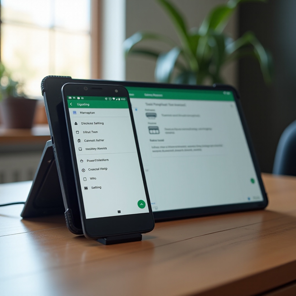 Alarm synchronisatie op tablet en telefoon uitschakelen bij Android