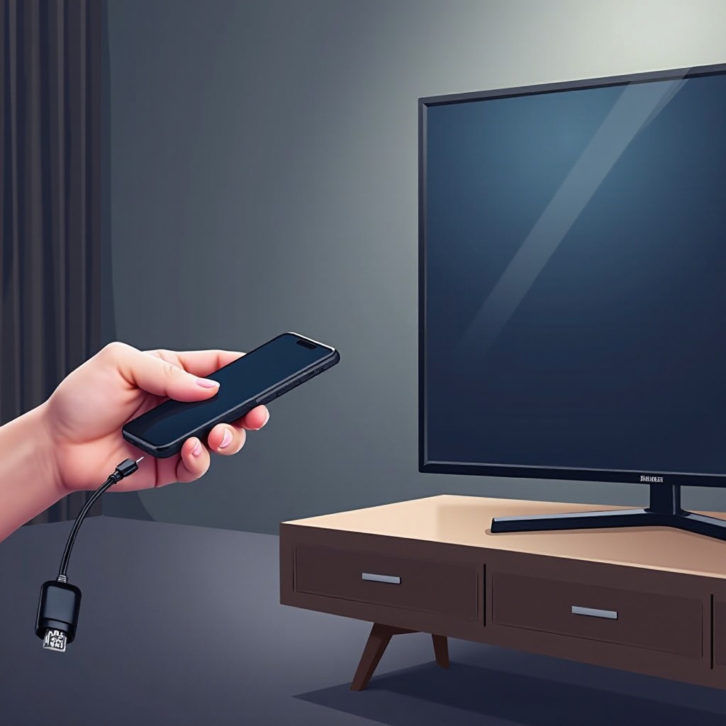 how to connect iphone to tv using usb