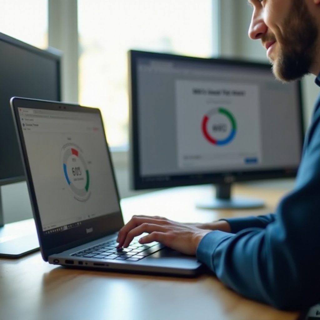 Chromebook이 몇 와트를 사용하는지 확인하는 방법