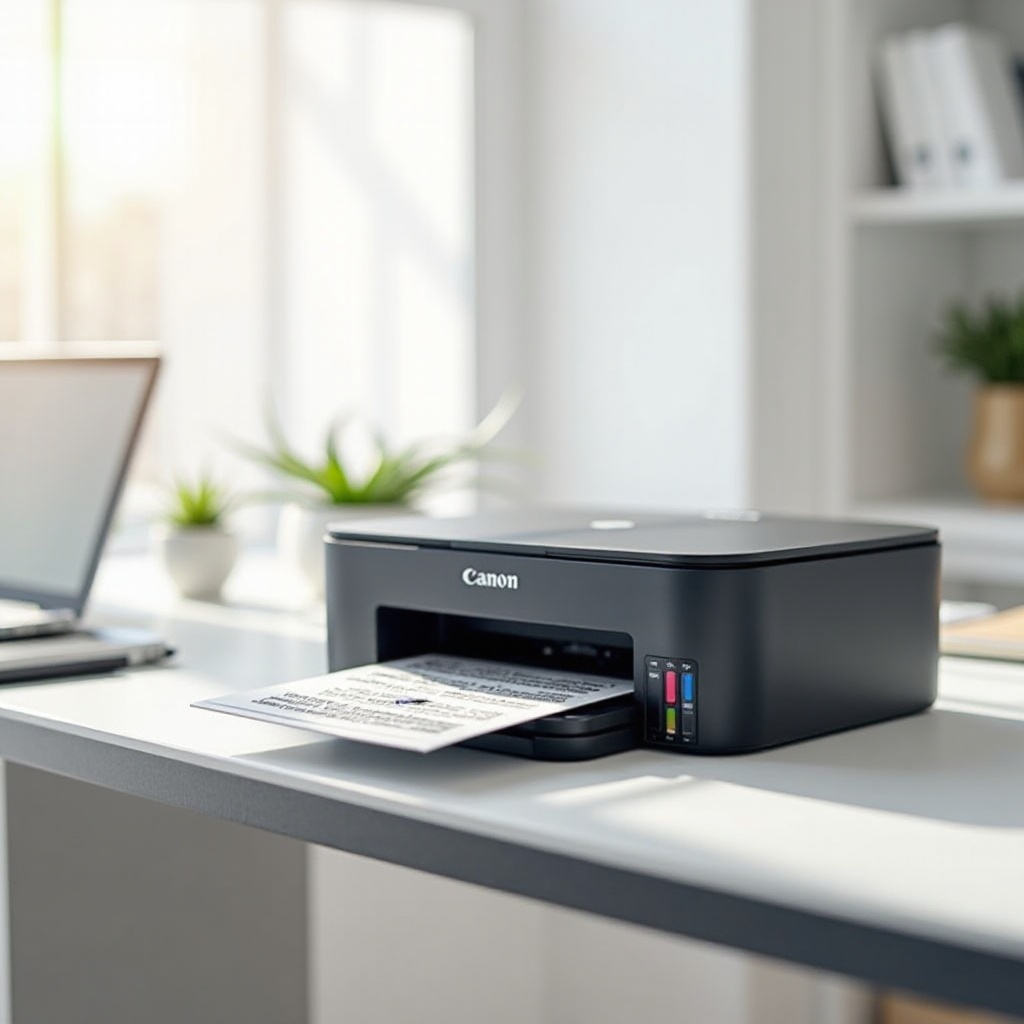 jak sprawdzić poziom tuszu w mojej drukarce Canon