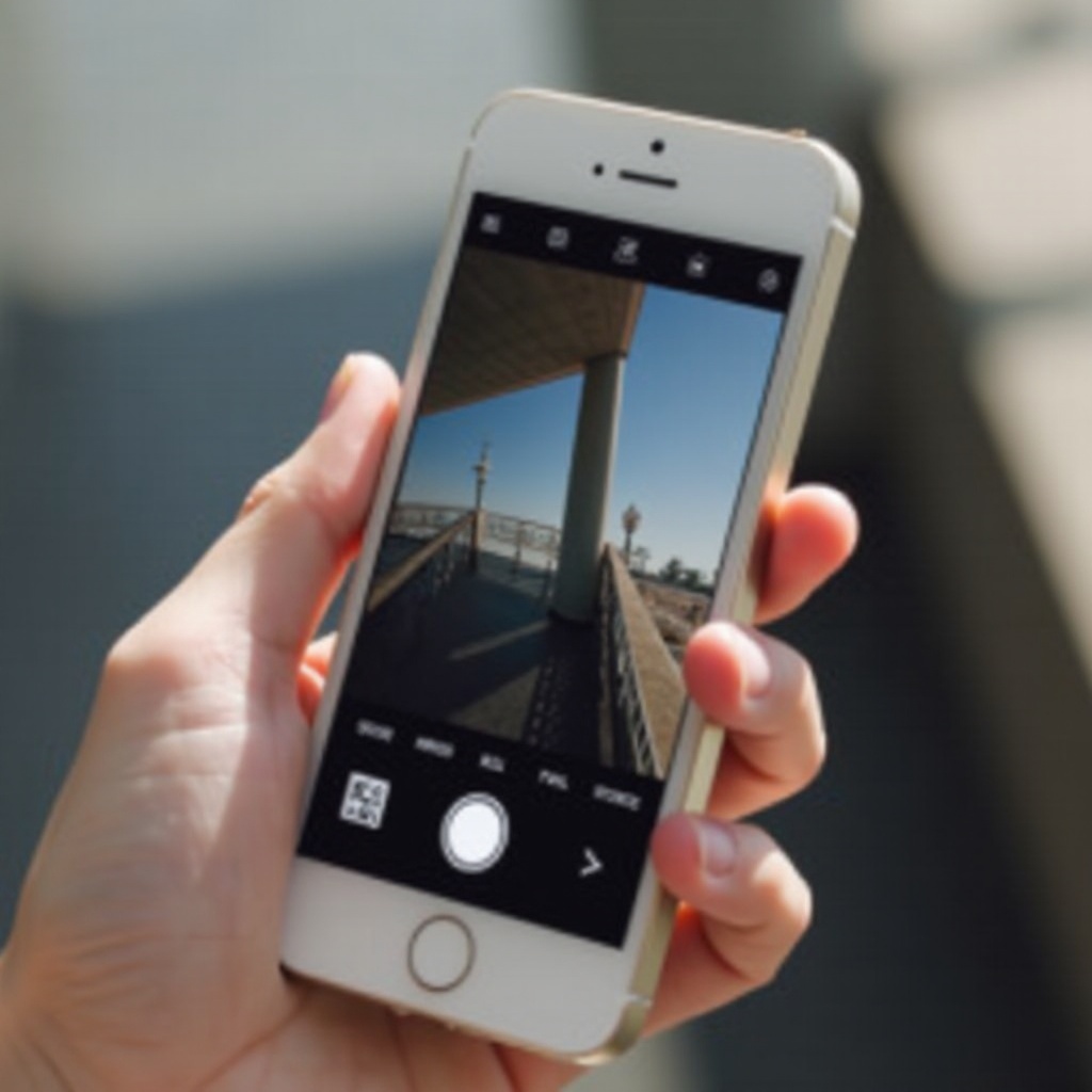 mijn iPhone-camera wil niet draaien
