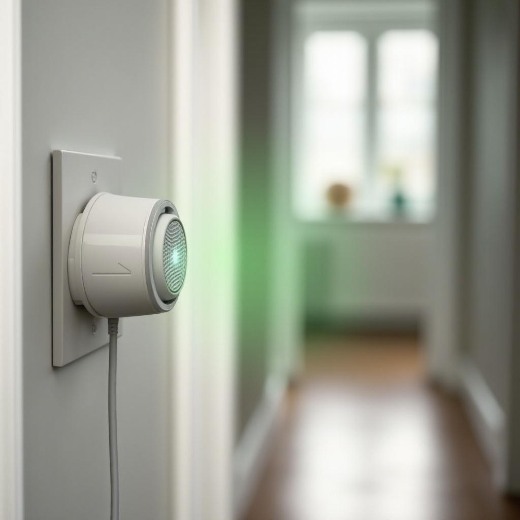 Ring Chime jatkuva vihreä valo