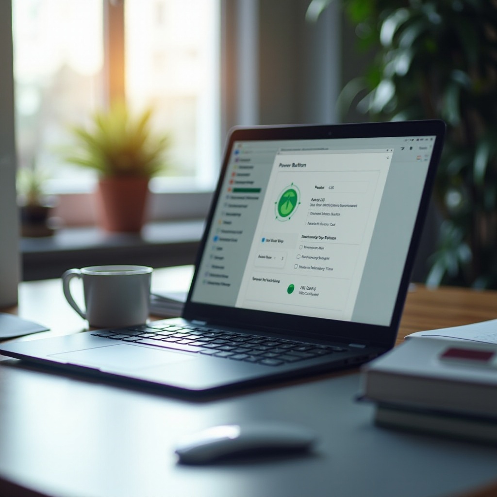 Synapse laptop aan/uit-knop instelling