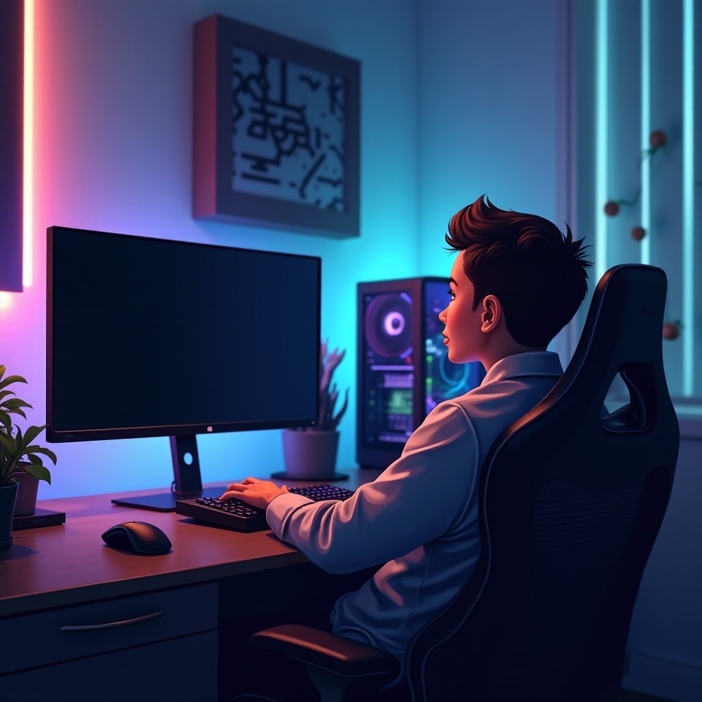 最高のゲーミングPCで画面が黒くなる