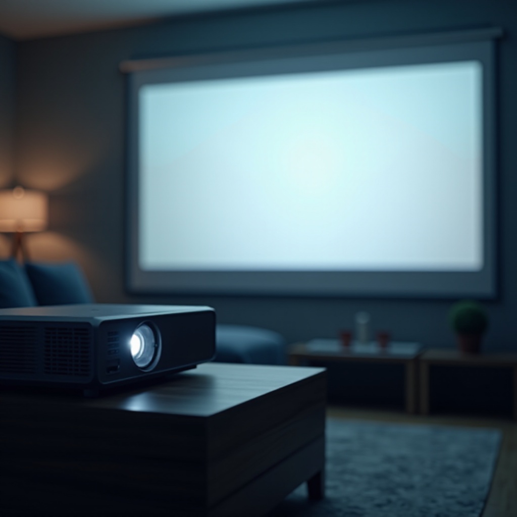 waarom flikkert mijn projector?