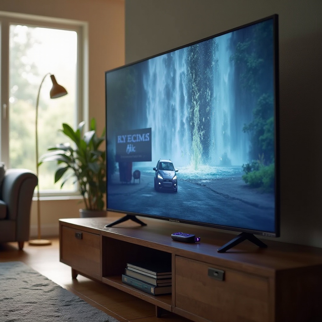 Roku付きのSamsungテレビはHDRのように見え、粒状で白飛びしている。
