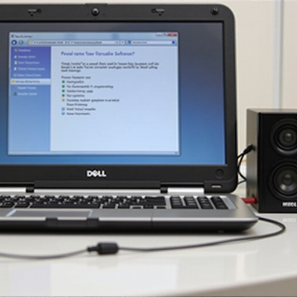 dell inspiron 5555 外部スピーカーに音が出ない