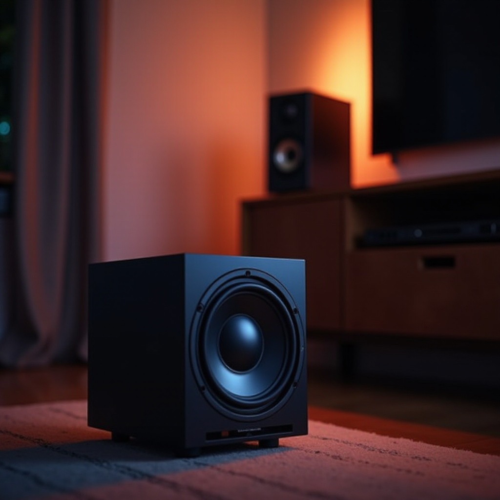 サブウーファーの調整方法