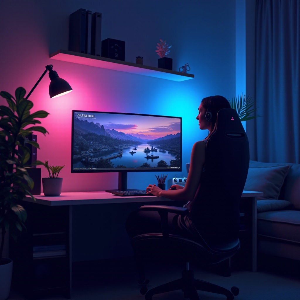 monitor gaming untuk ps5 pro