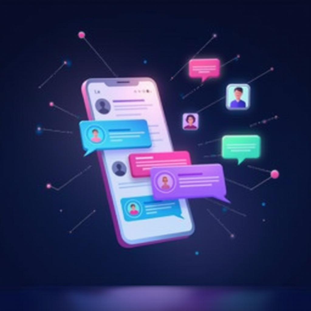 czat grupowy na Androidzie z iMessage