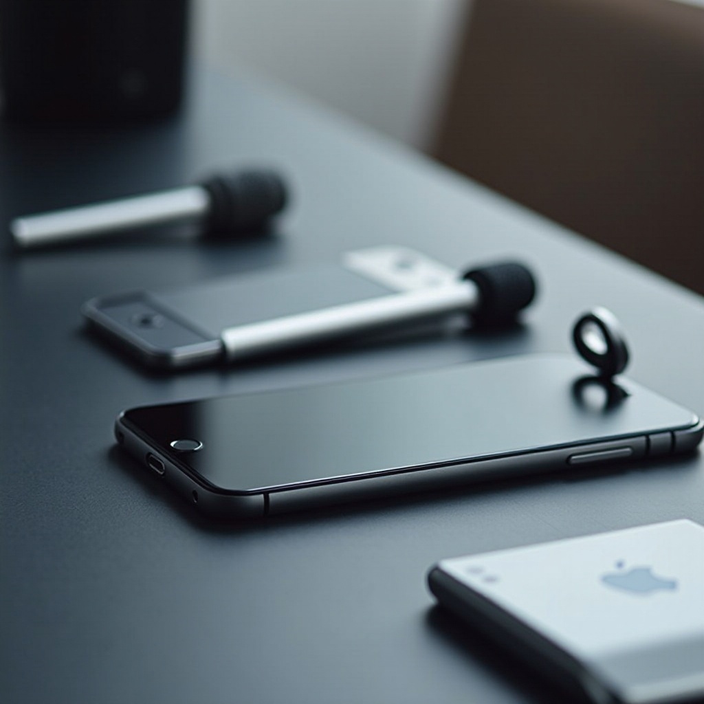 iPhone用Bluetoothラベリアマイク