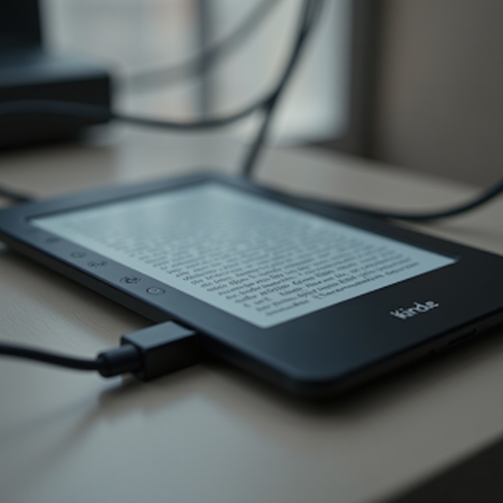 amazon kindle wil niet opladen