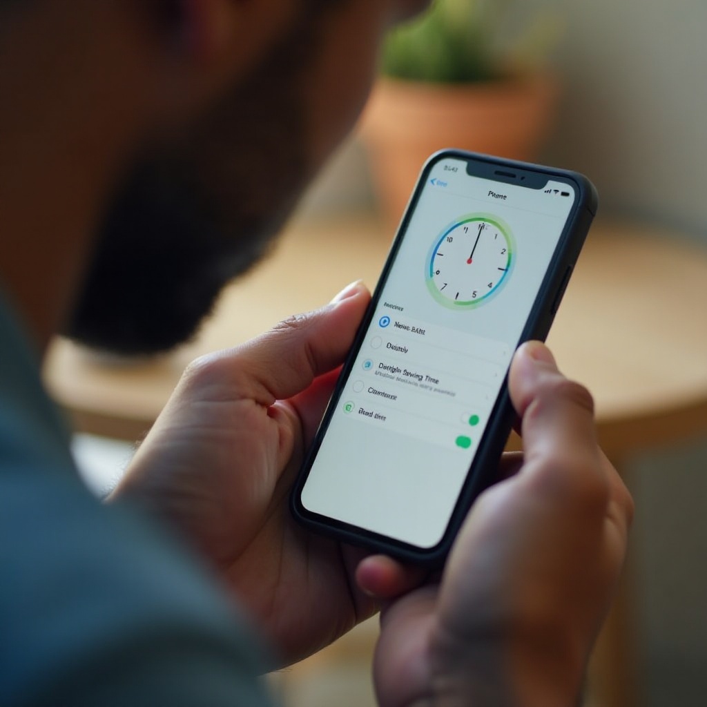 携帯電話の時間を修正する方法