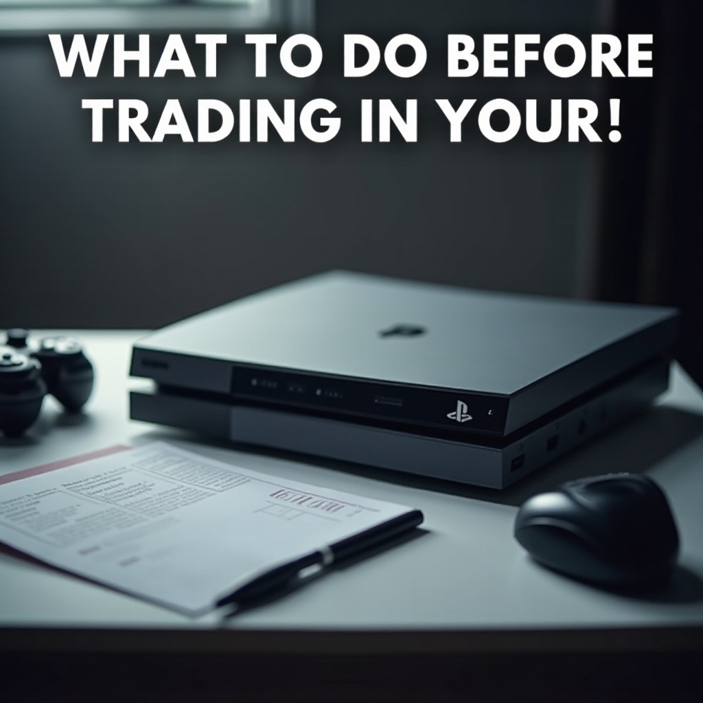 wat te doen voordat je je PS4 inruilt