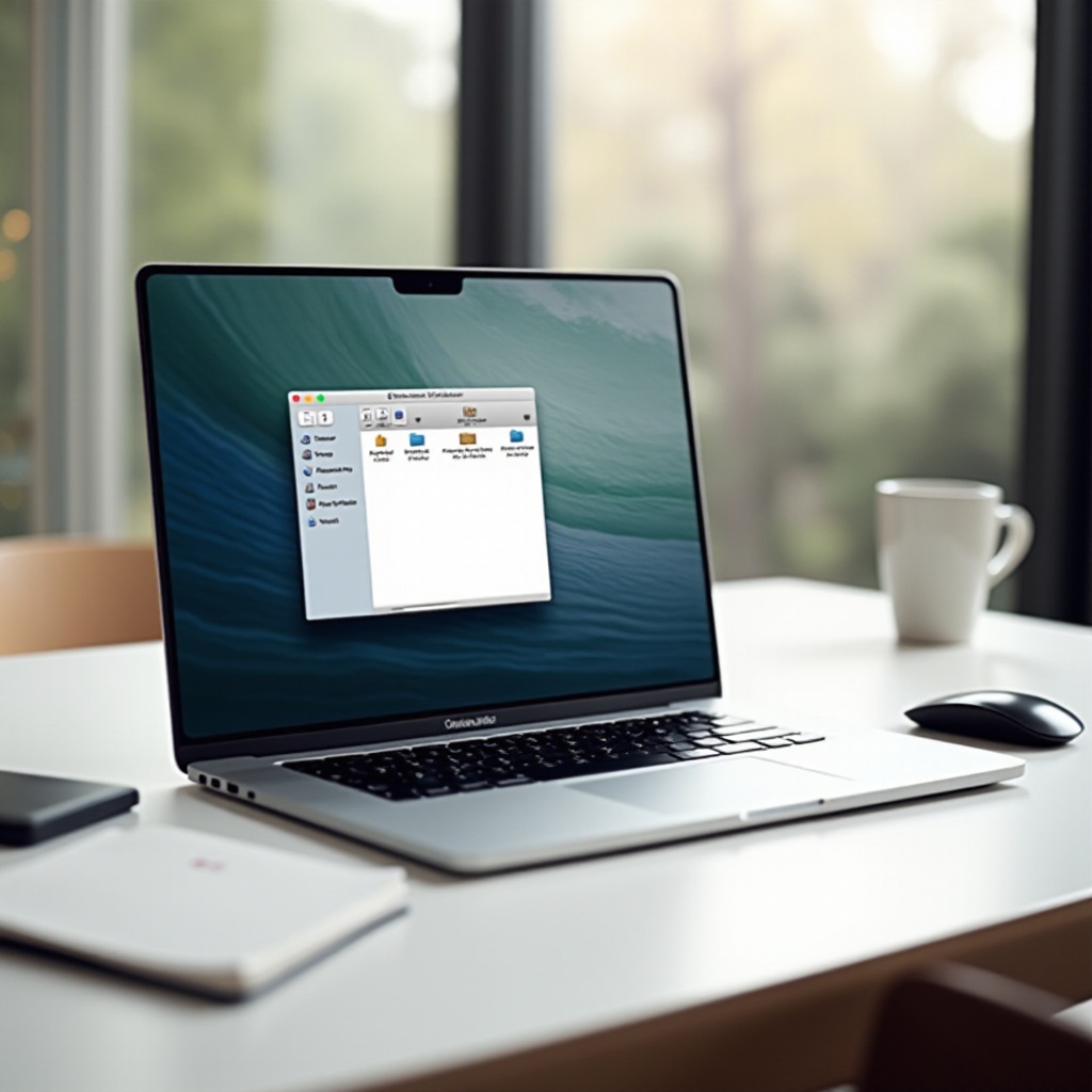 MacBookで共有フォルダを使用する方法