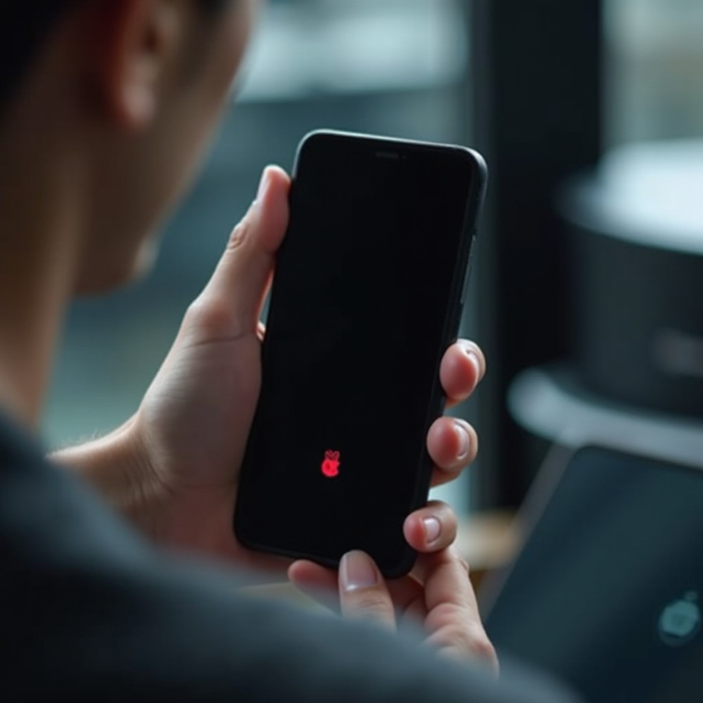 tautan telepon menghitamkan layar saat dalam biometrik