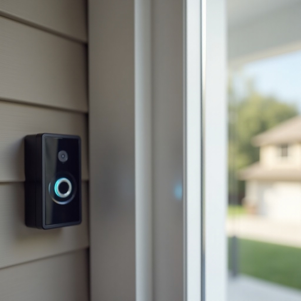 blink doorbell blinking red and blue
