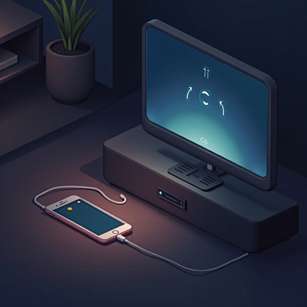 hoe verbind je een iPhone met de tv via USB