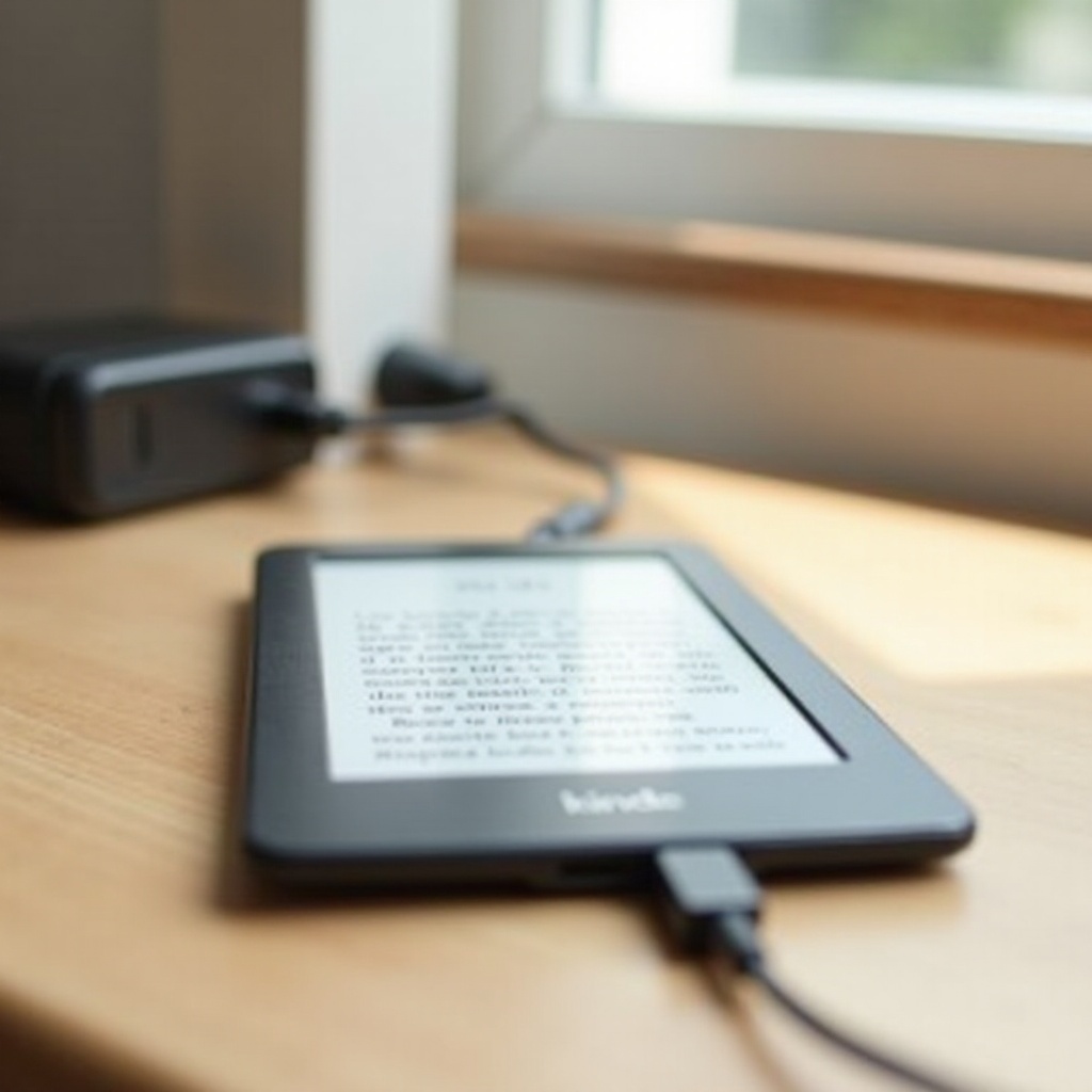 วิธีชาร์จ Kindle Paperwhite
