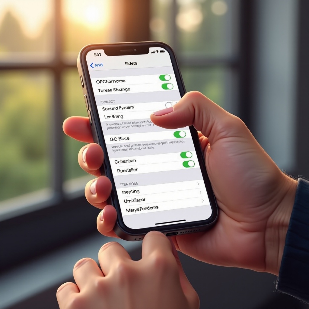 iPhoneで位置情報が利用できません
